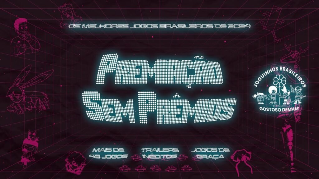 Premiação Sem Prêmios 2025 destaca jogos indie brasileiros
