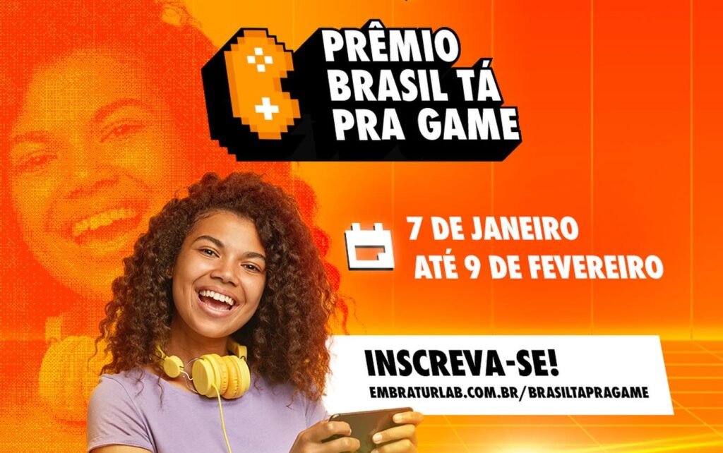Participe da 3ª Edição do Prêmio Brasil Tá Pra Game